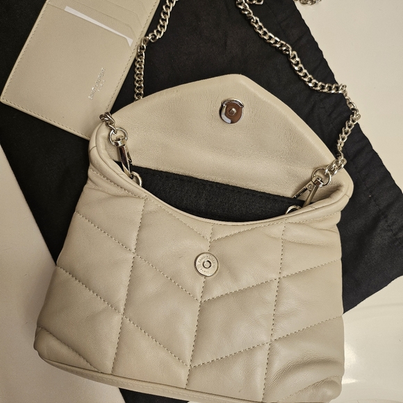 YSL PUFFER SMALL POUCH IN QUILTED - Picture 10 of 10